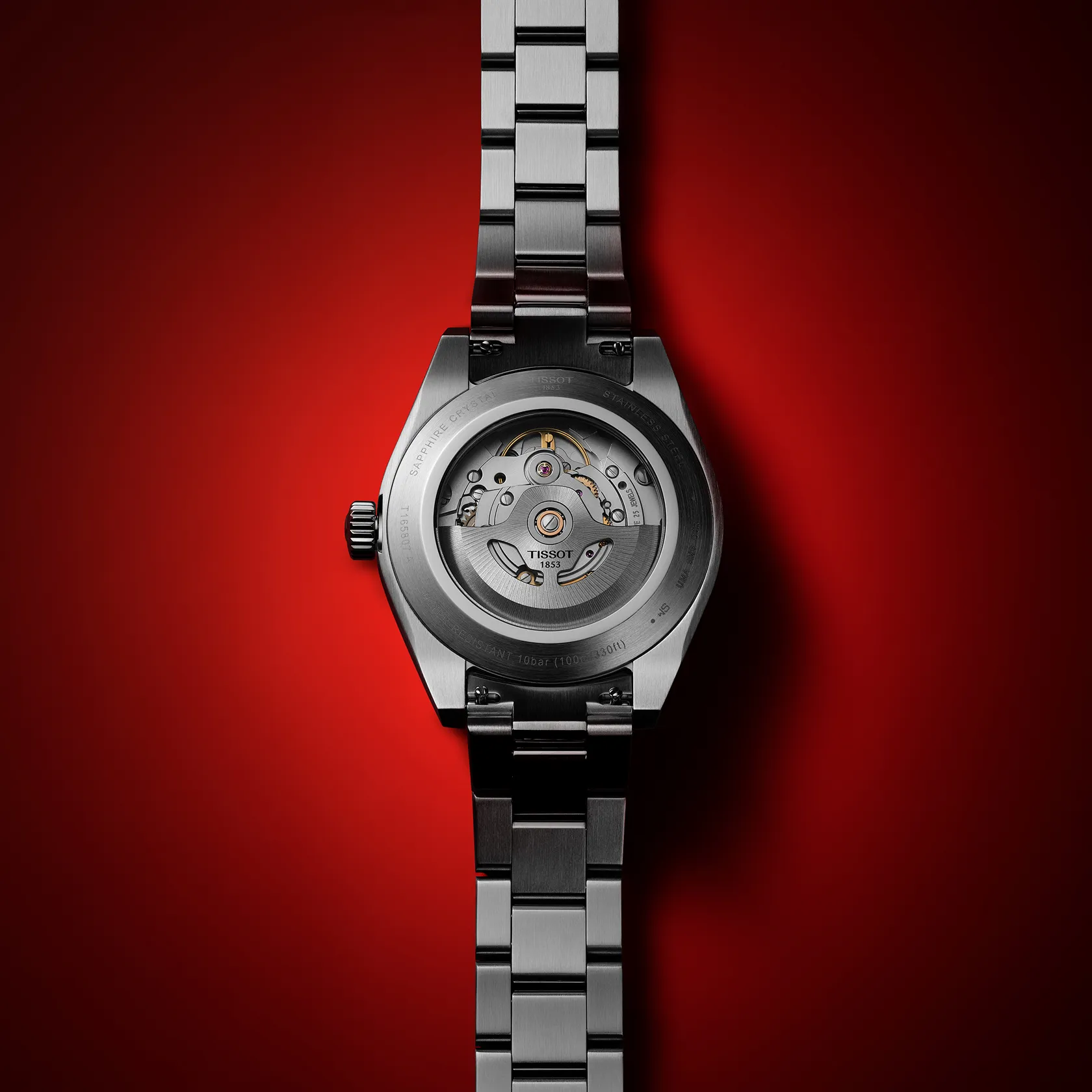 Tissot Gentleman T165.807.11.041.00 - Vue 3